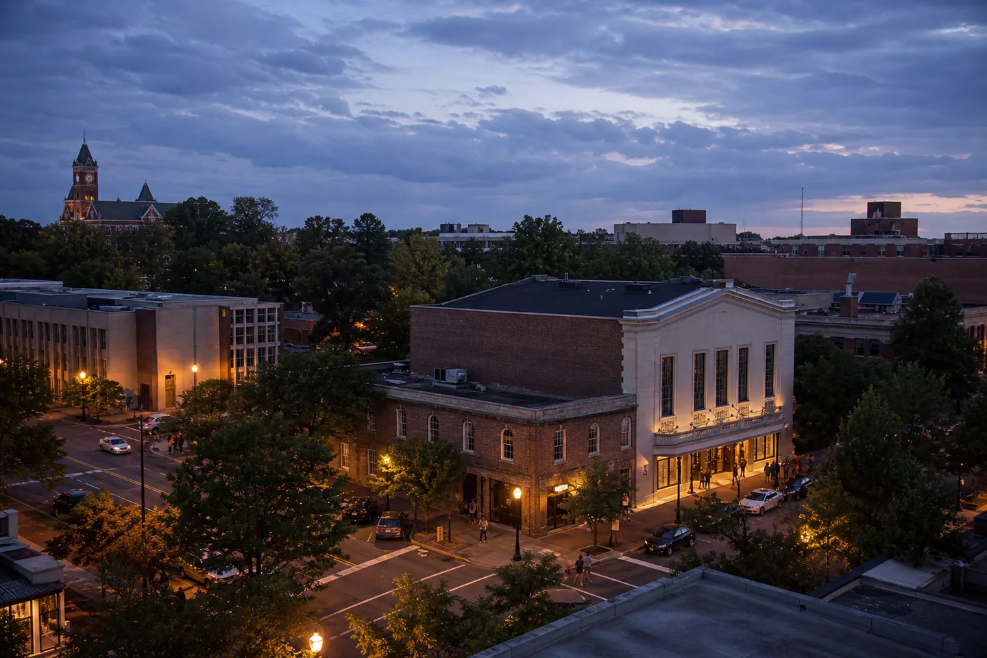 Auburn cityscape