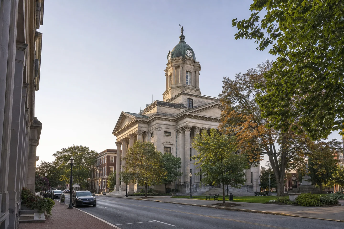 Chambersburg, PA cityscape