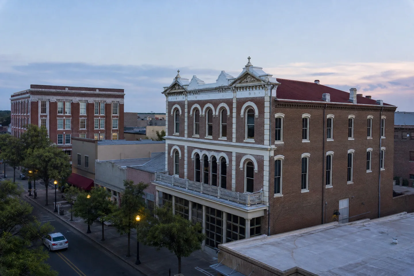 Decatur cityscape