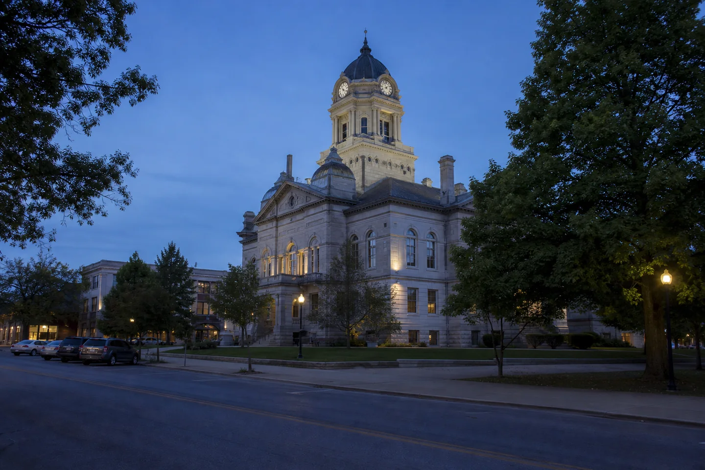 Fayetteville cityscape