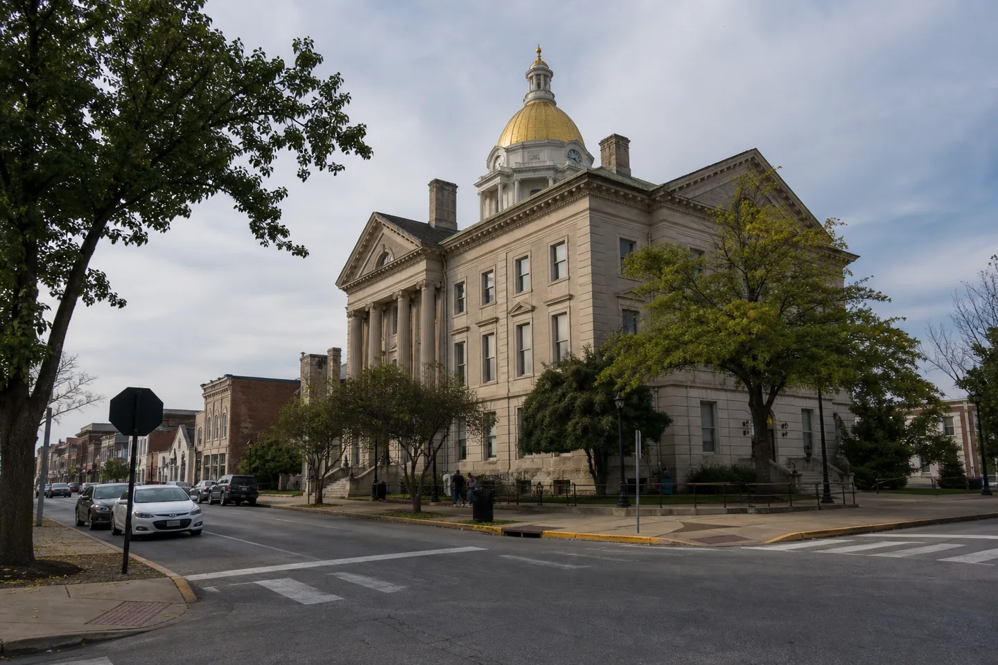 Hagerstown cityscape