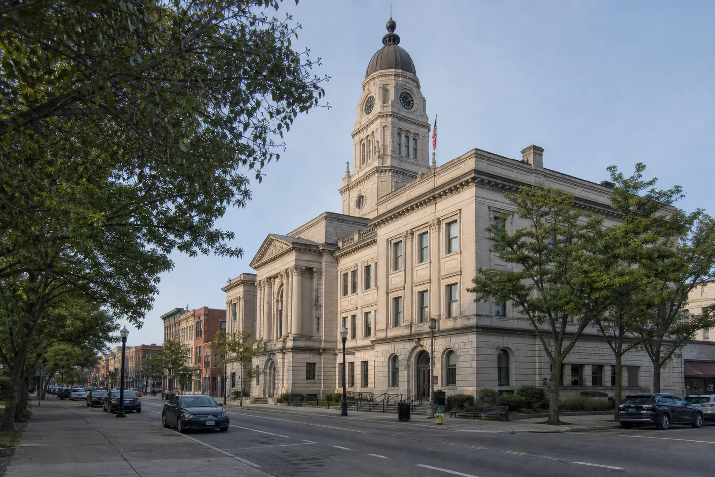Hamilton cityscape