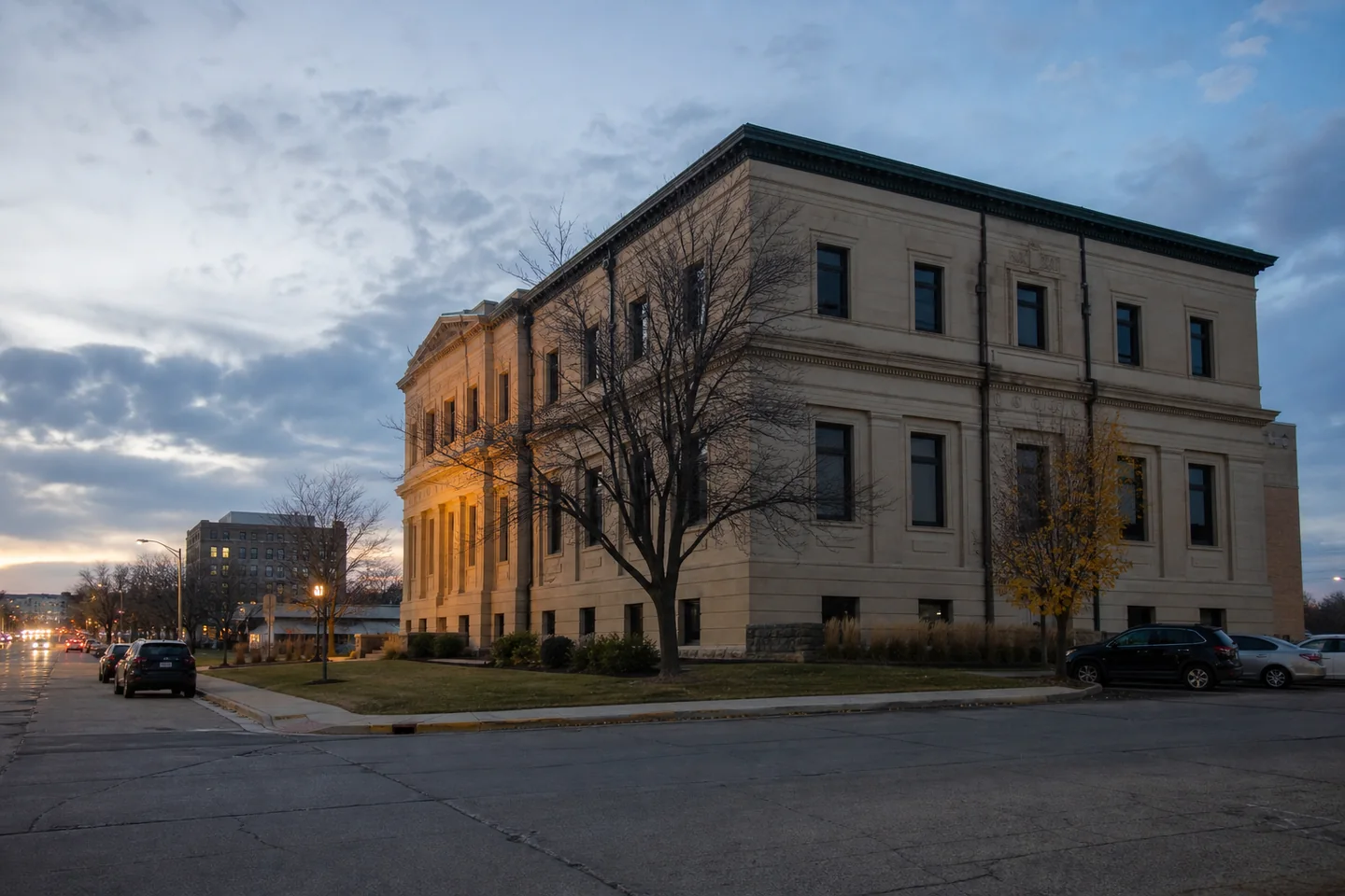 Hutchinson cityscape