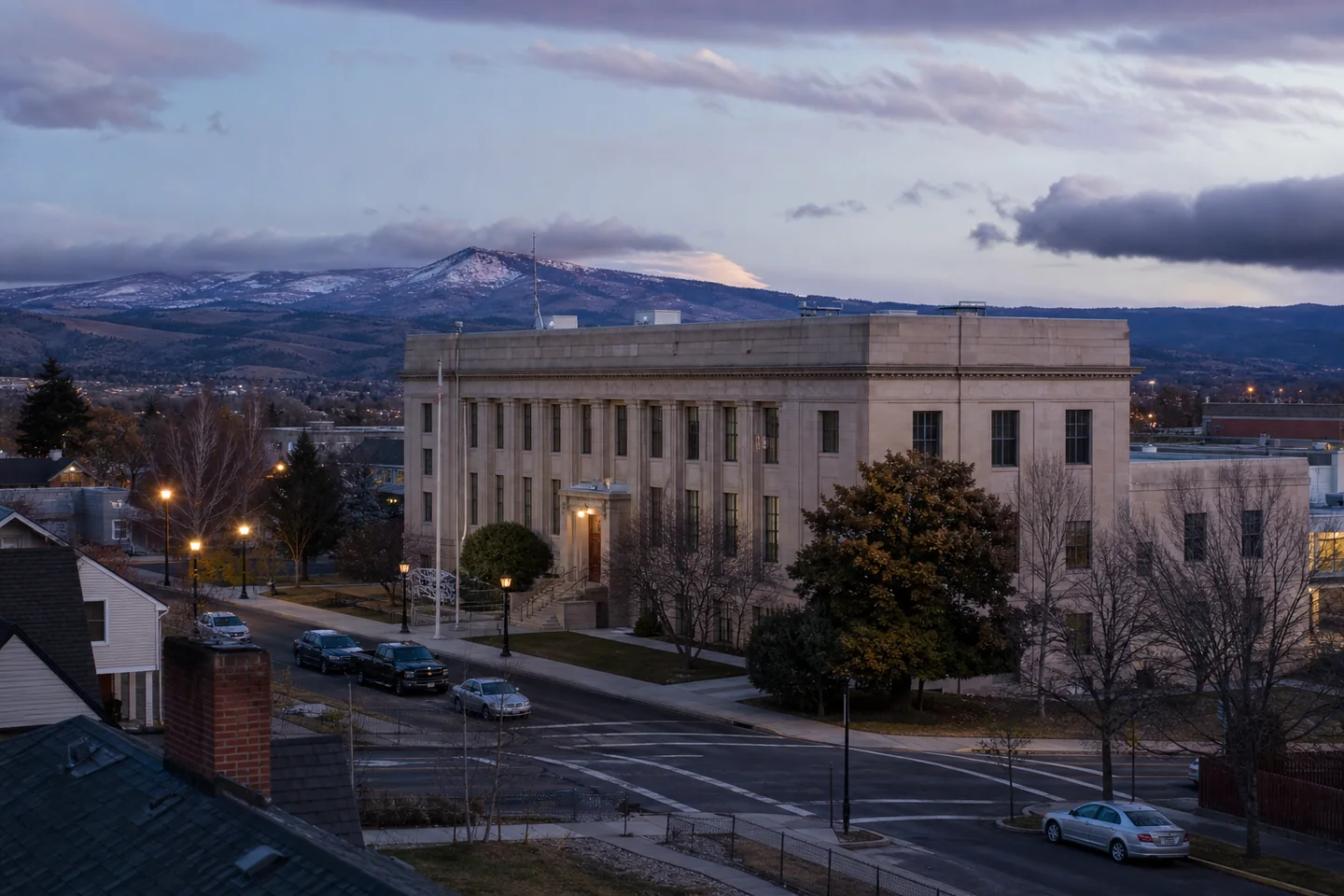 Klamath Falls cityscape