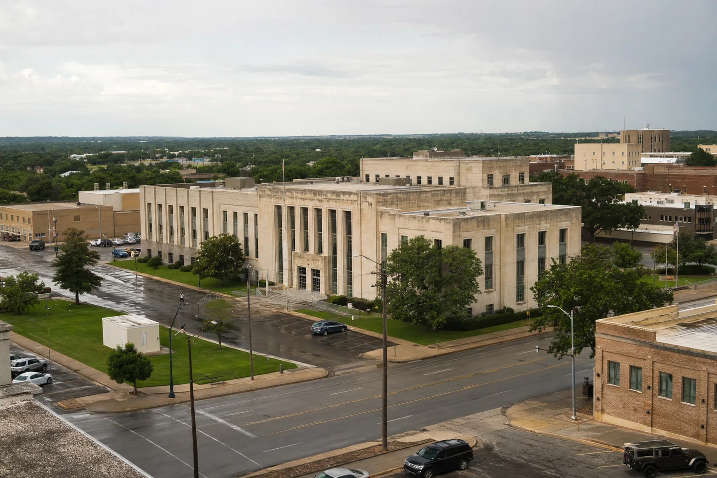 Lawton cityscape