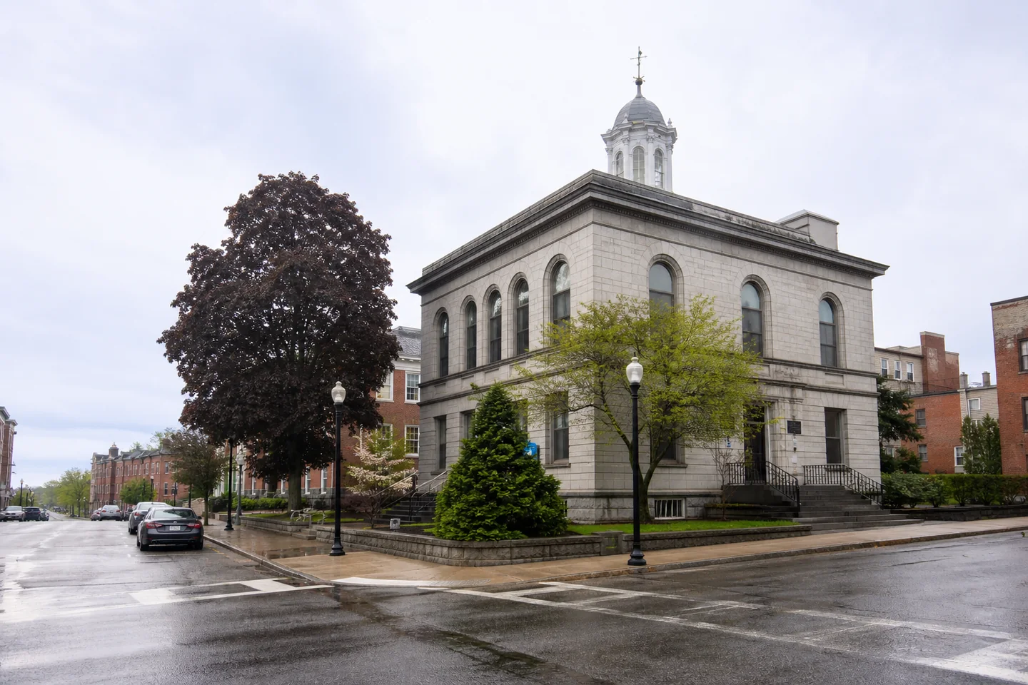 Lewiston cityscape