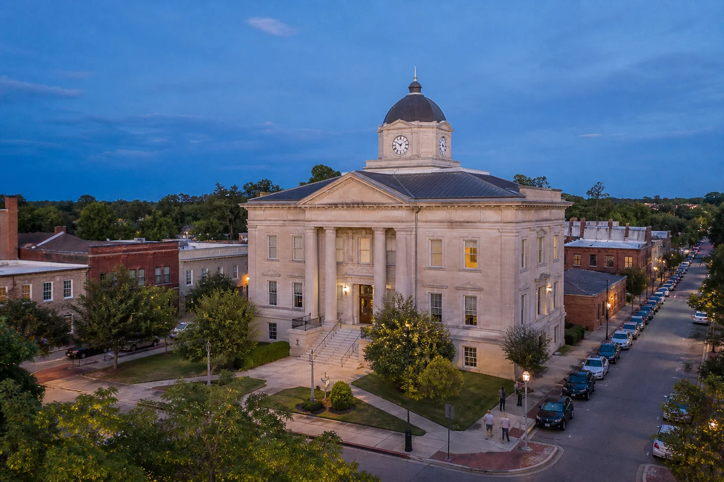 Lexington cityscape