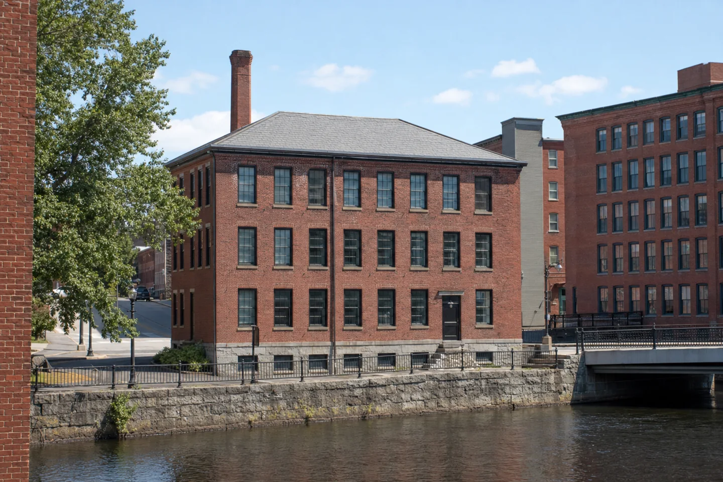 Lowell cityscape