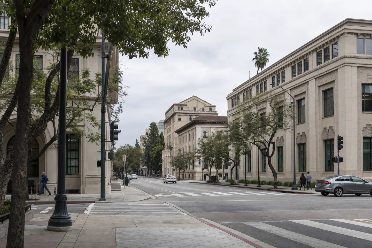 Pasadena cityscape
