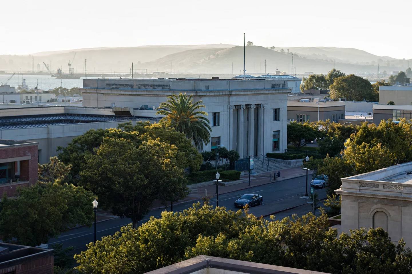 Vallejo cityscape