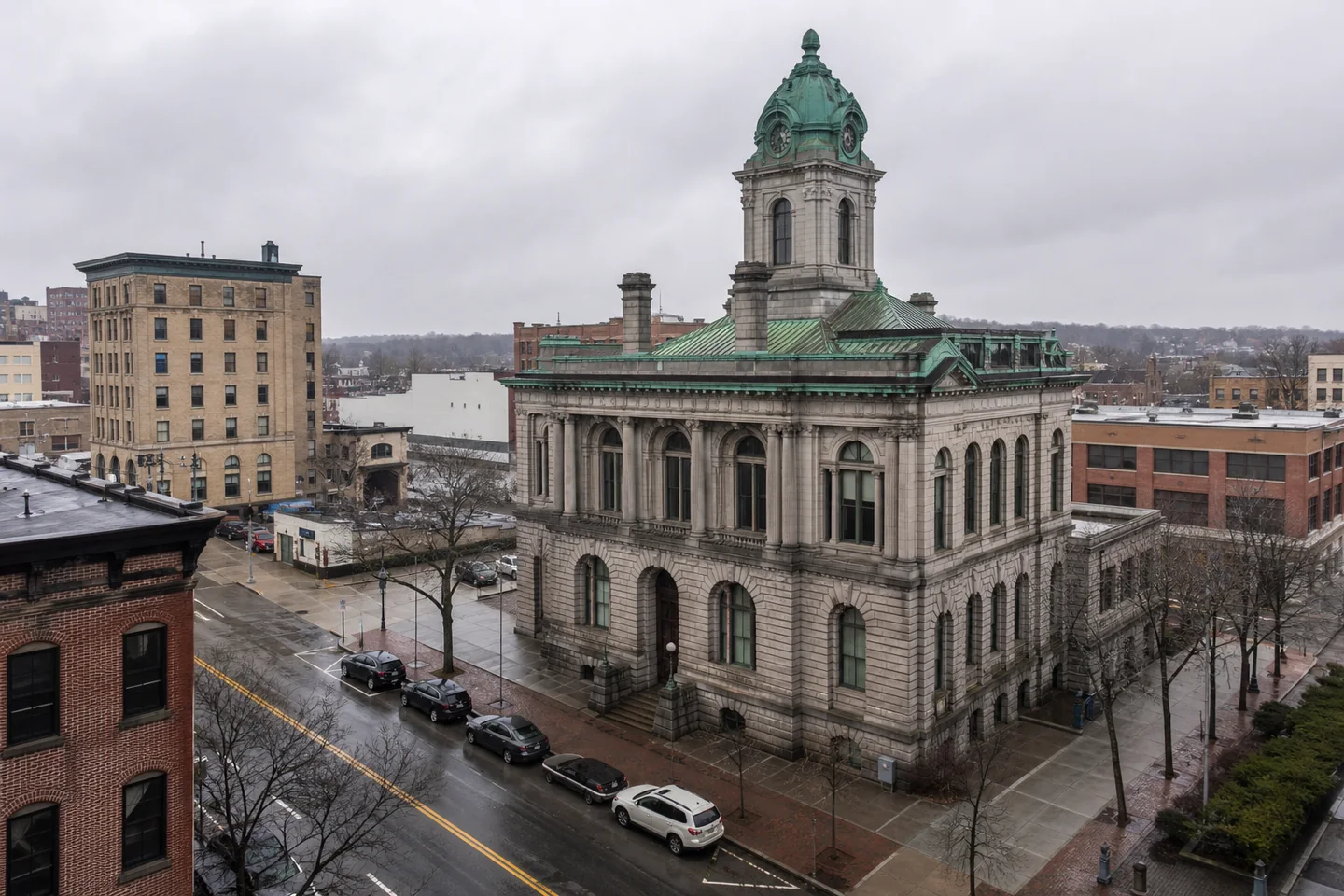 Woonsocket cityscape
