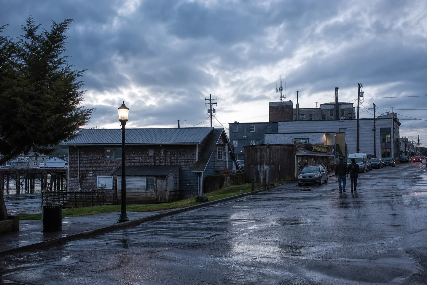 Aberdeen, WA cityscape