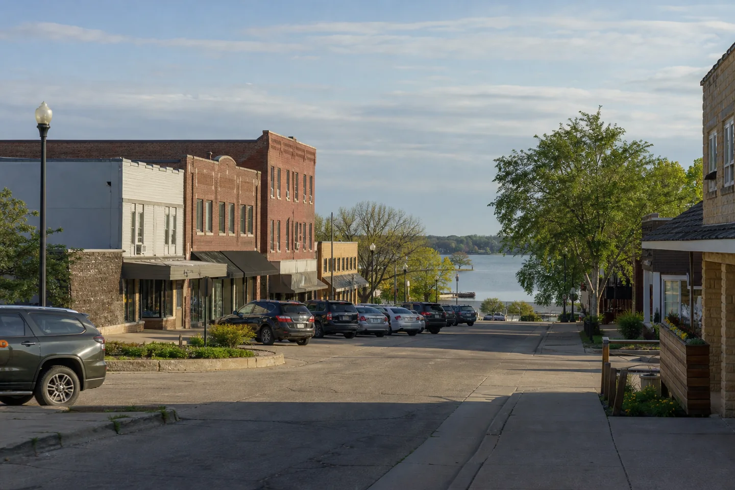Alexandria, MN cityscape