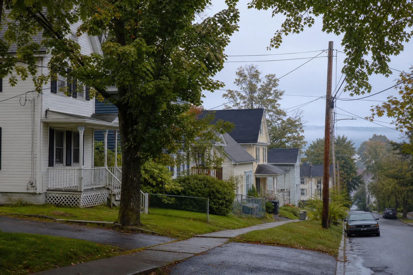 Bangor, ME cityscape