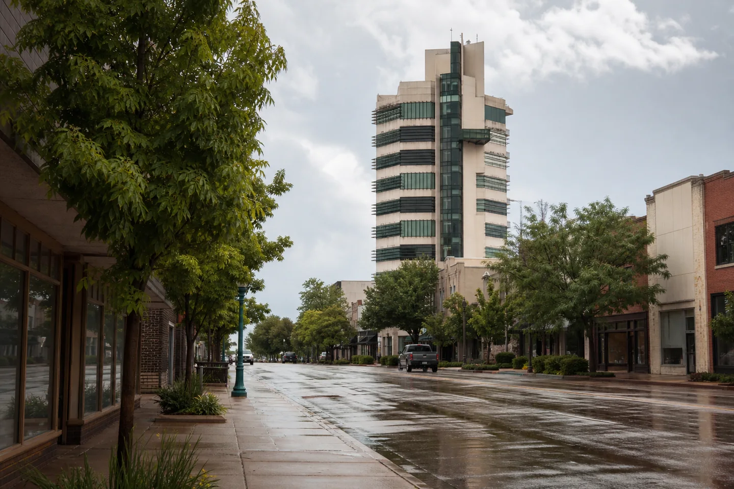 Bartlesville, OK cityscape