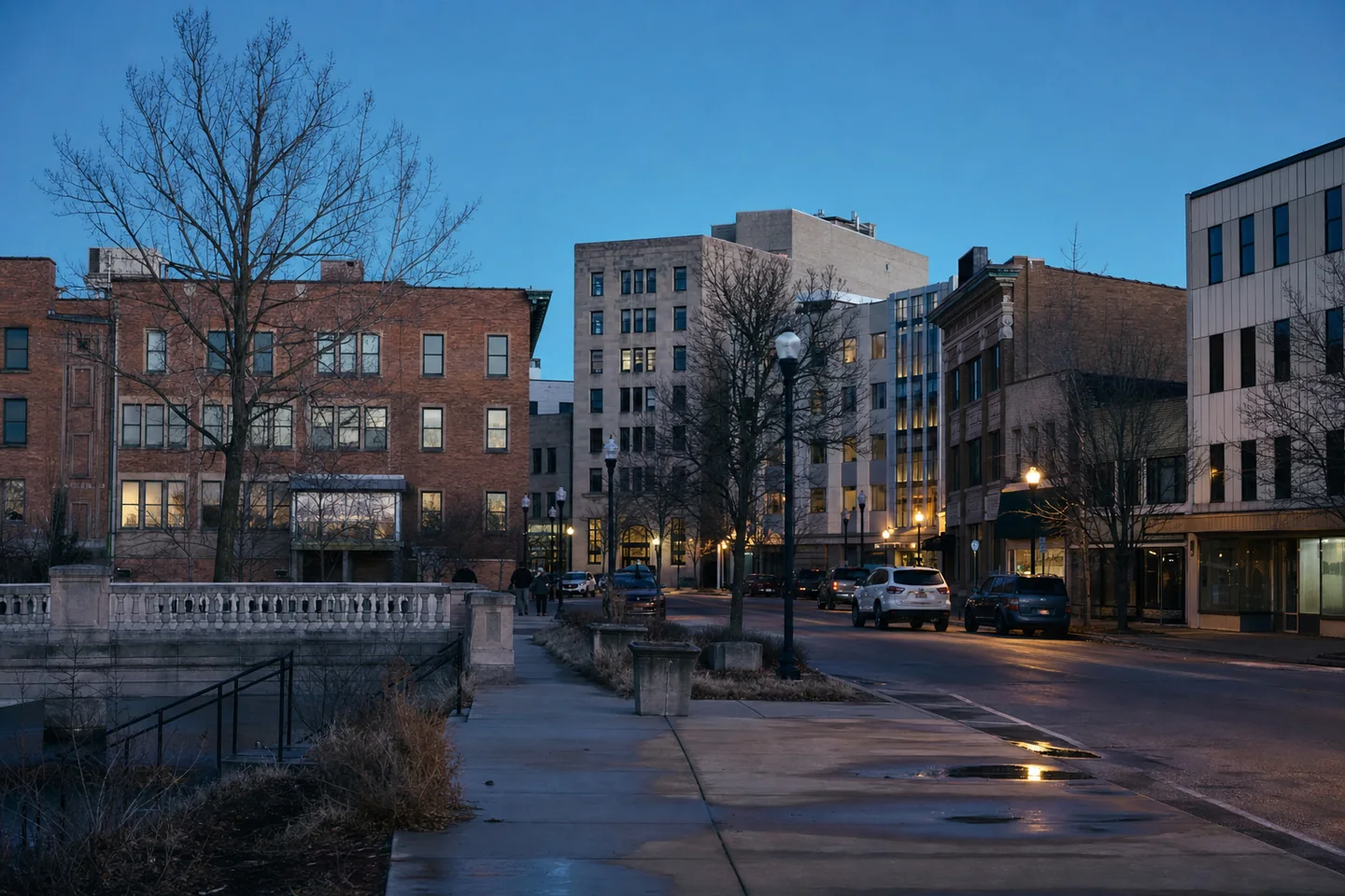 Battle Creek, MI cityscape