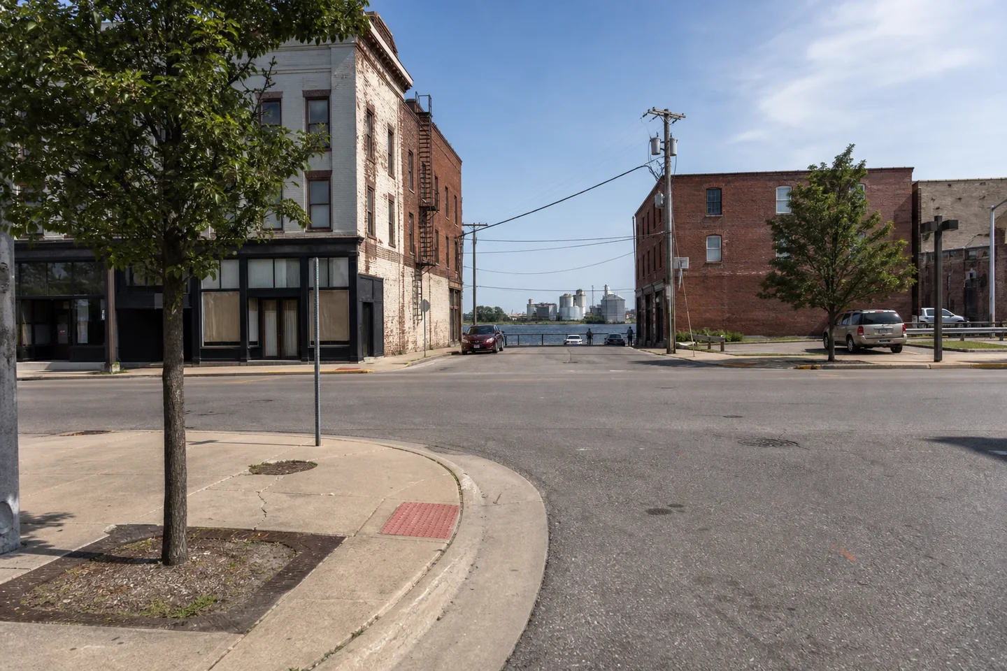 Bay City, MI cityscape