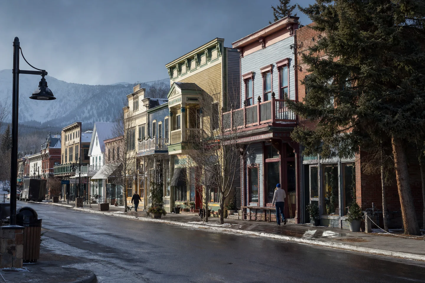 Breckenridge, CO cityscape