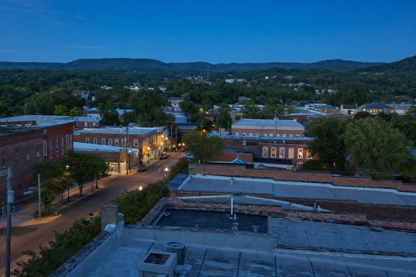 Cedartown, GA cityscape