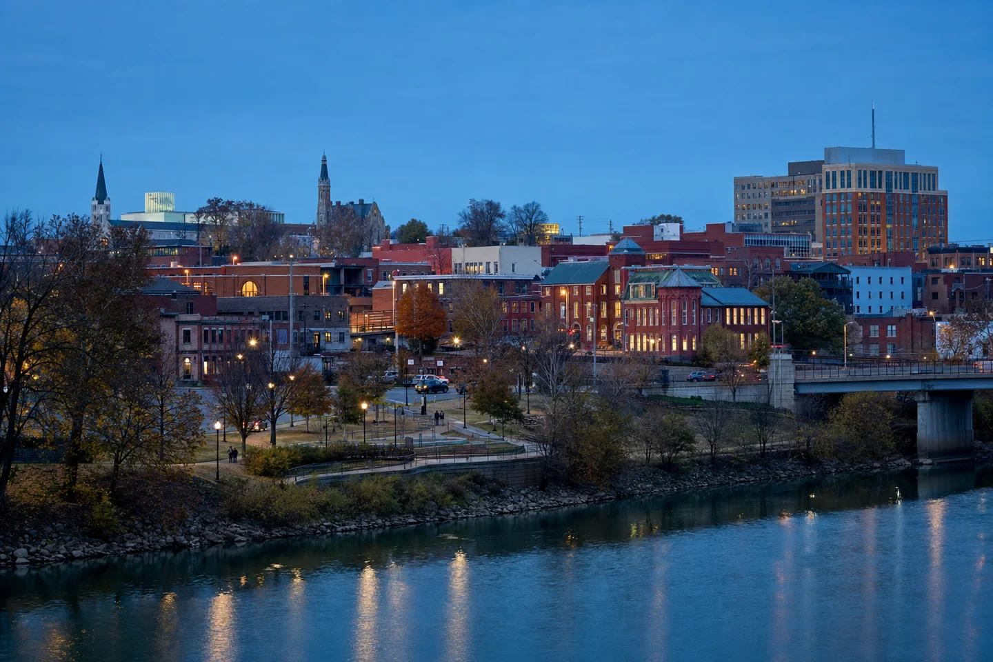 Clarksville, TN cityscape