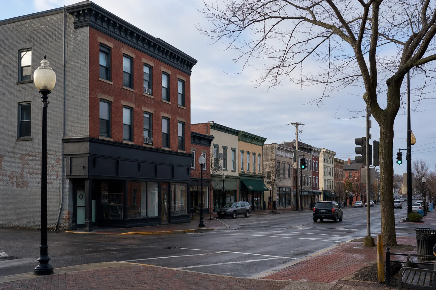 Cortland, NY cityscape
