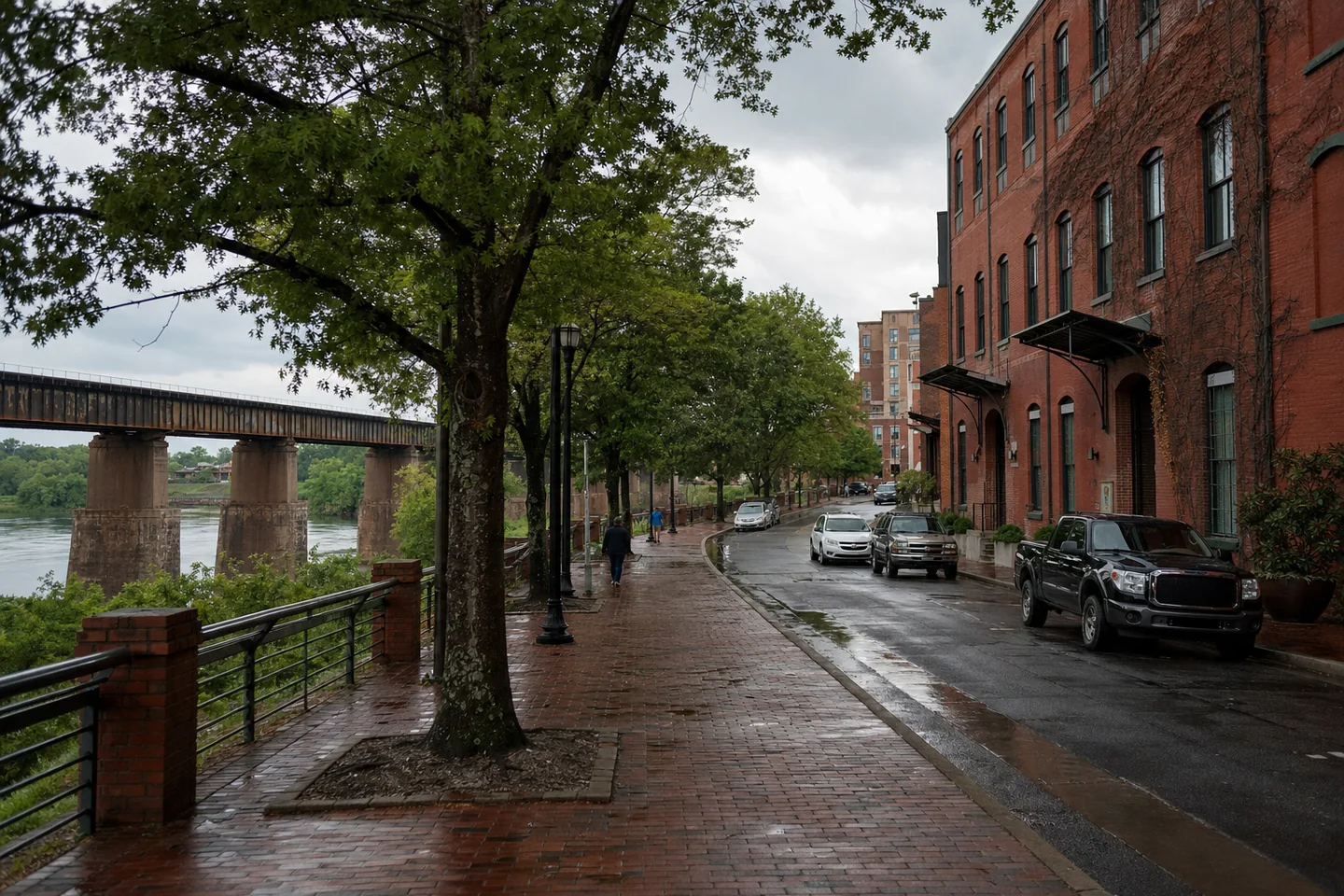Danville, VA cityscape