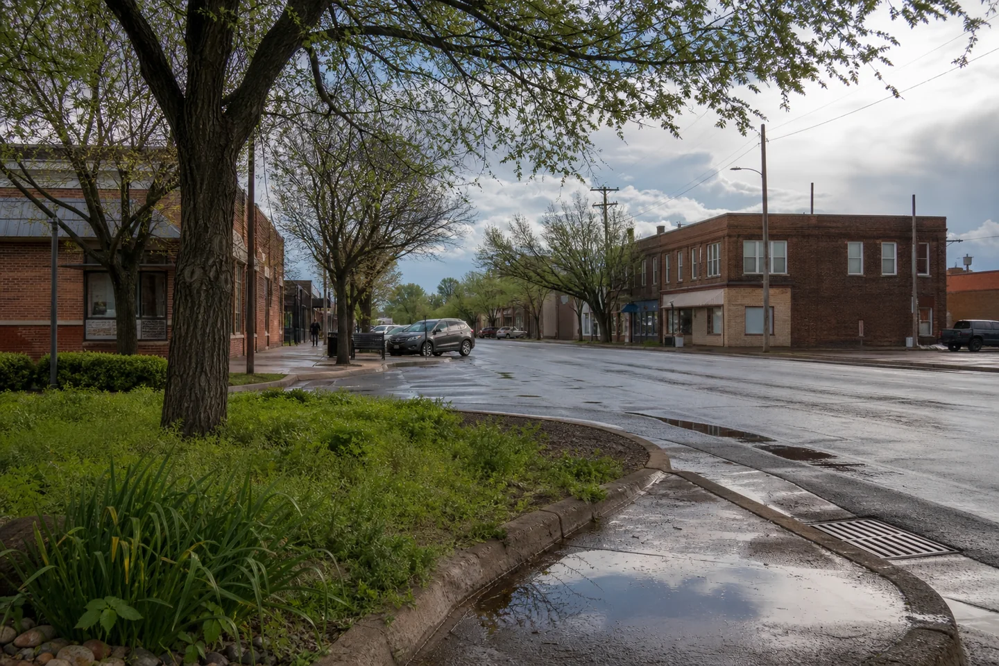 Edmond cityscape