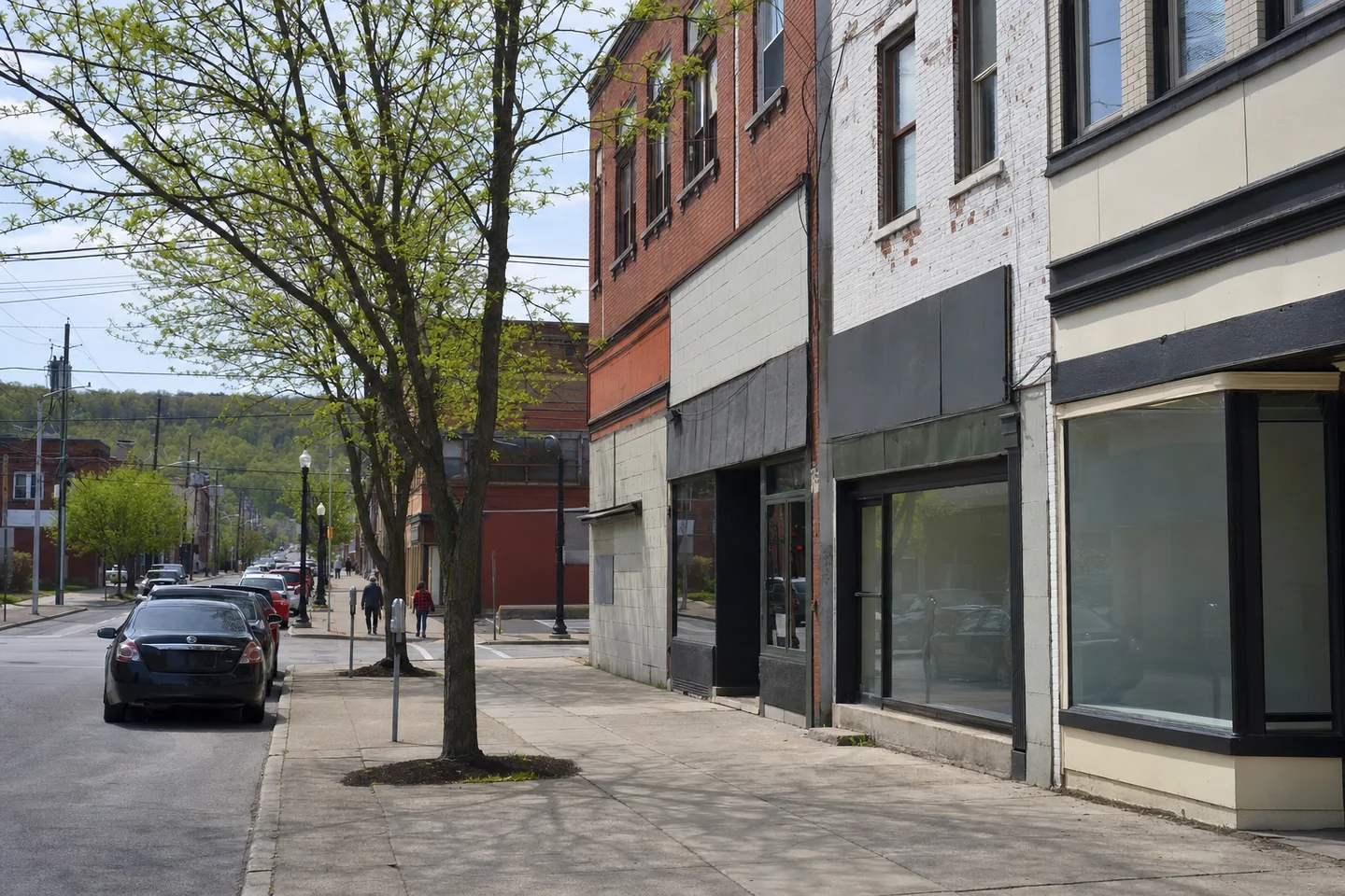 Elmira, NY cityscape