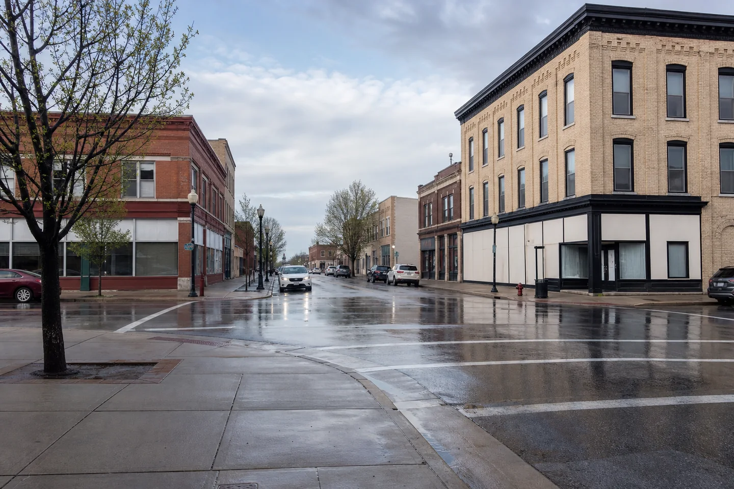 Fond du Lac, WI cityscape