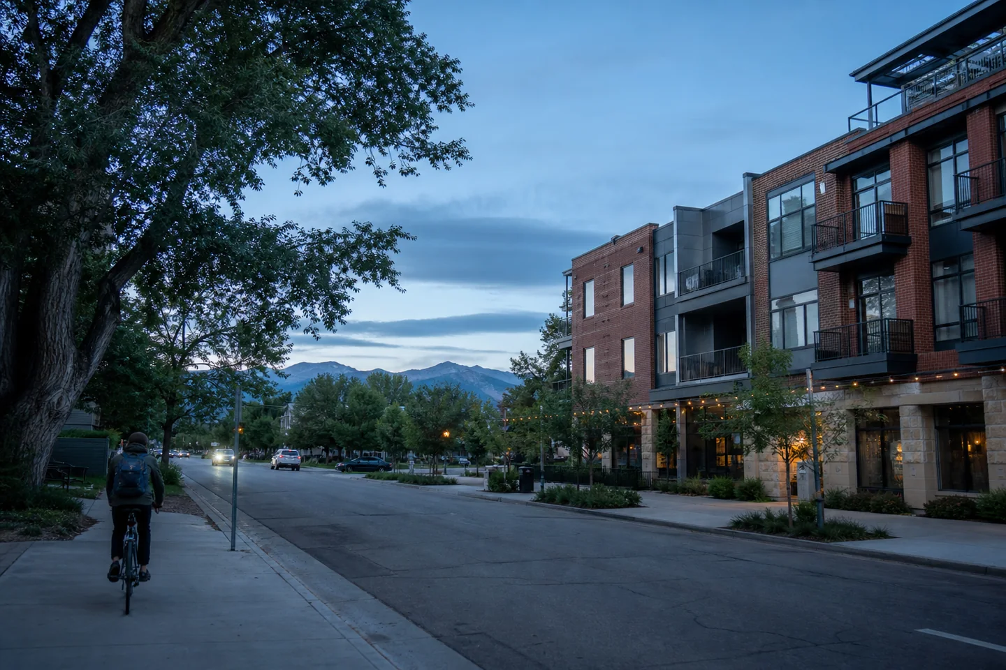 Fort Collins cityscape