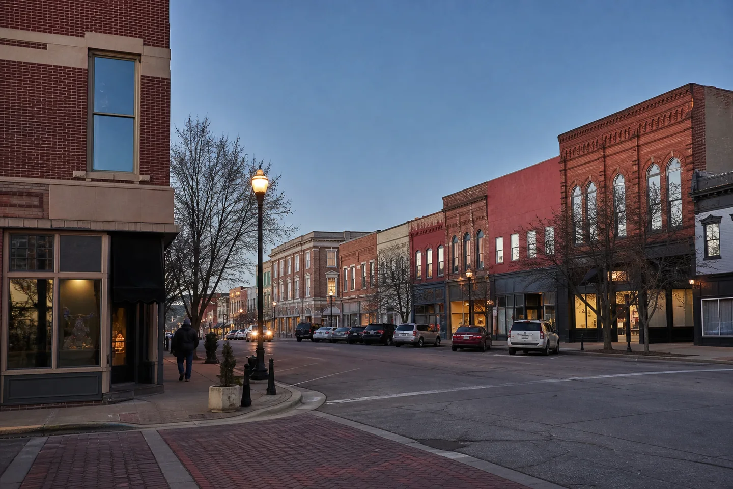 Frankfort, IN cityscape