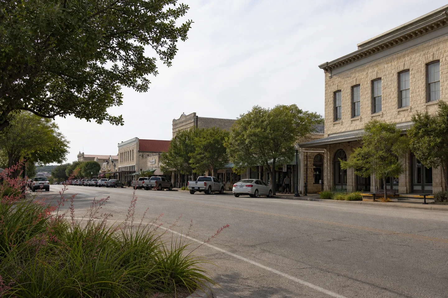 Fredericksburg, TX cityscape