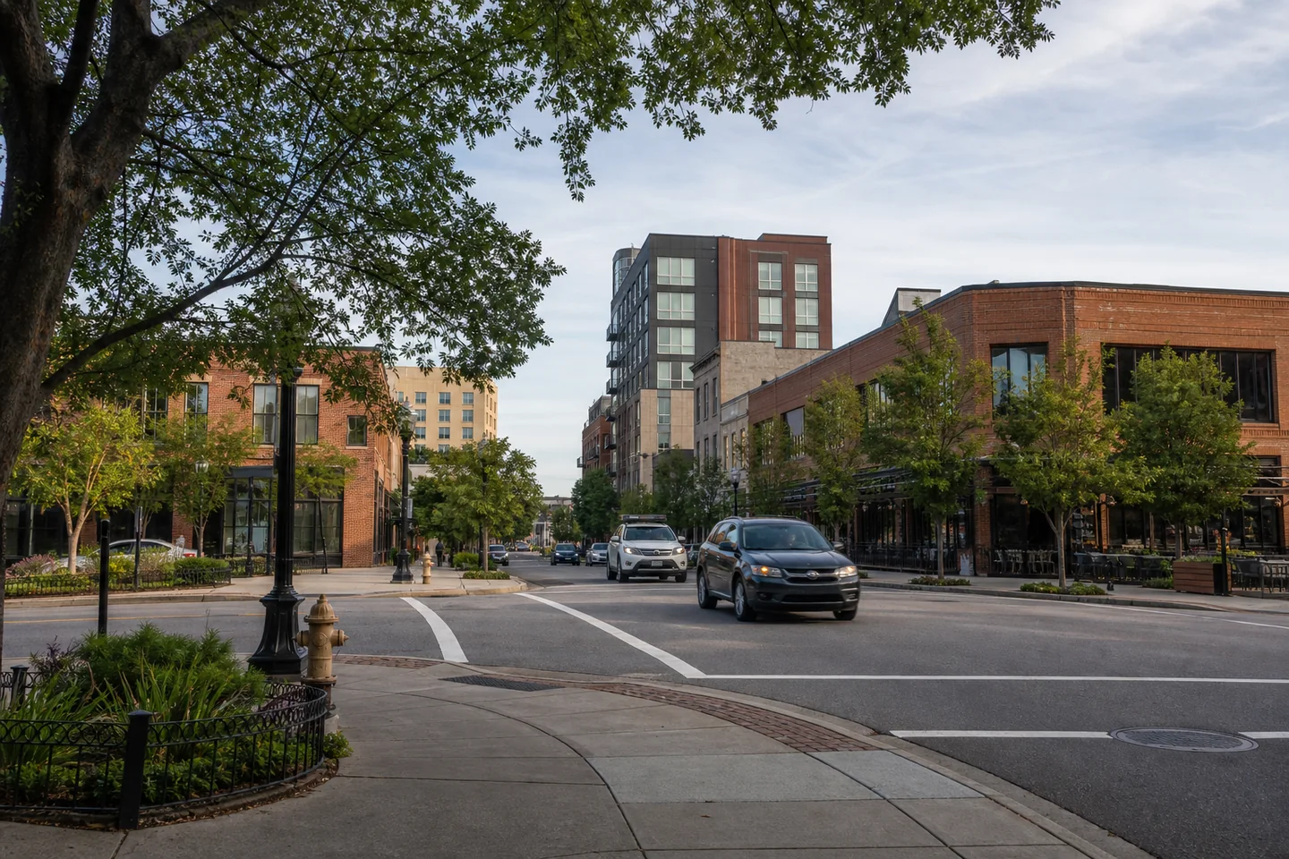 Greenville cityscape