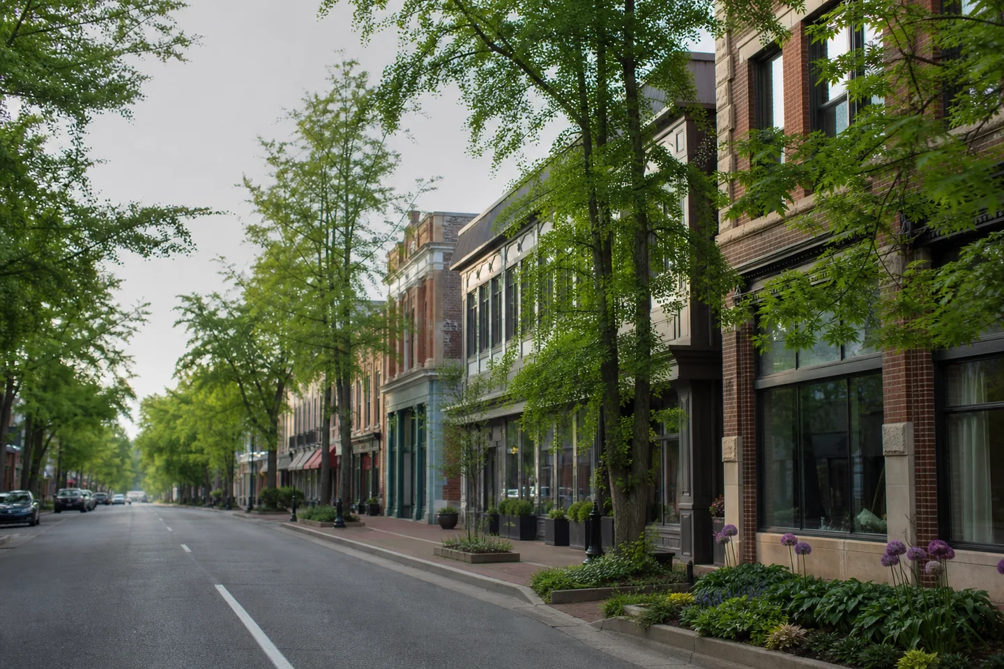 Holland, MI cityscape
