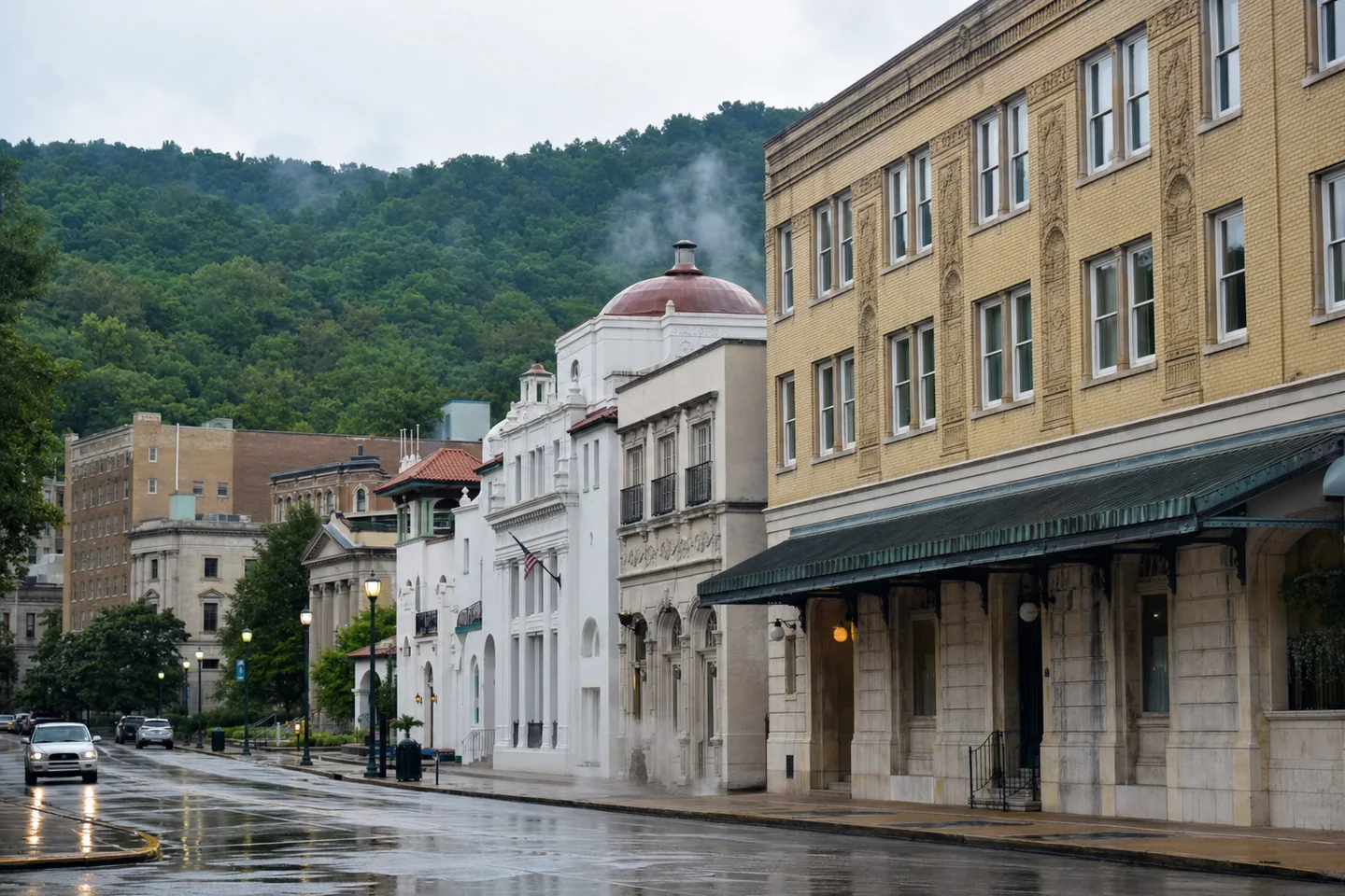 Hot Springs, AR cityscape