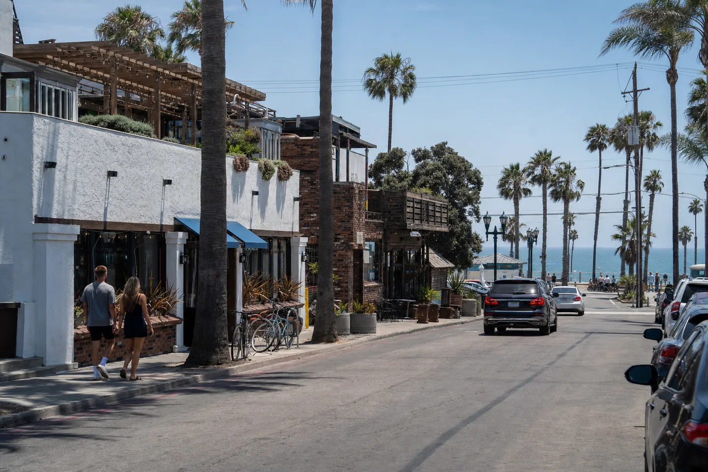Huntington Beach cityscape