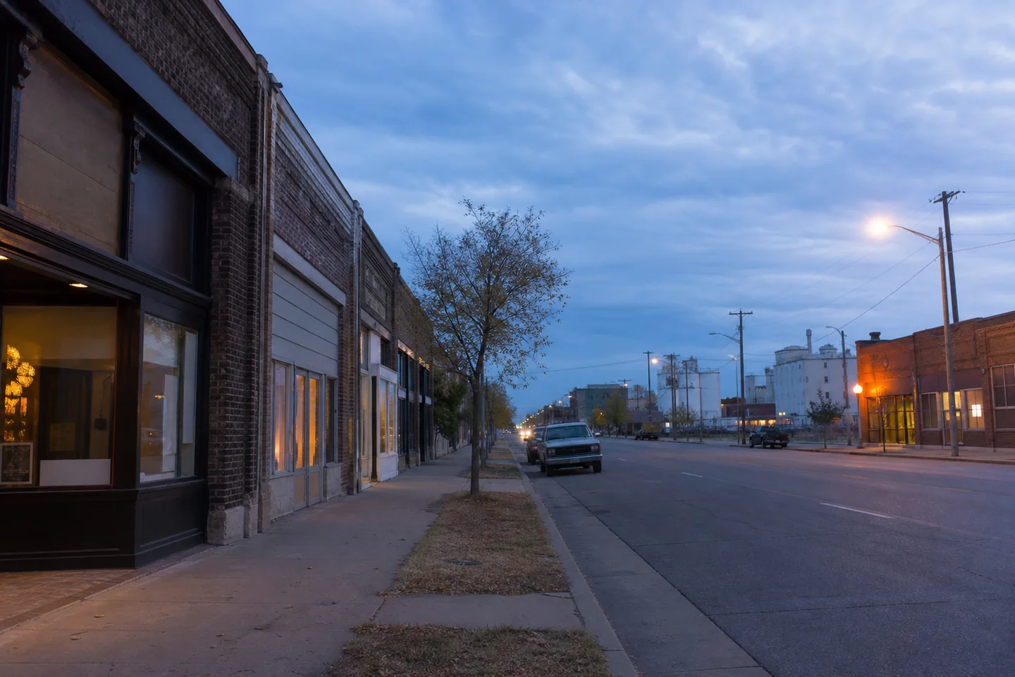Hutchinson, KS cityscape