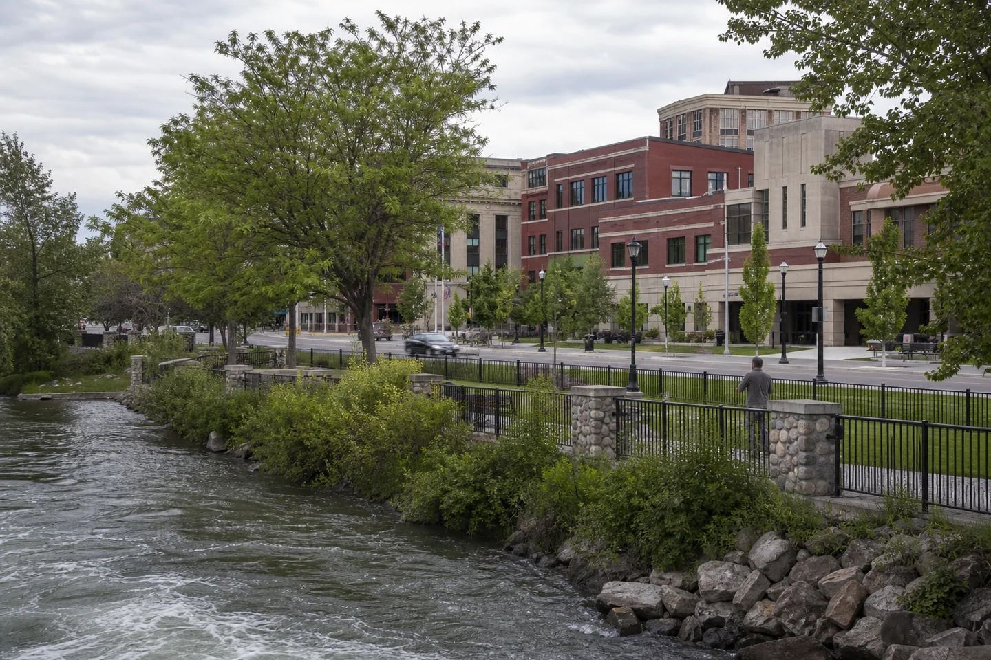Idaho Falls, ID cityscape