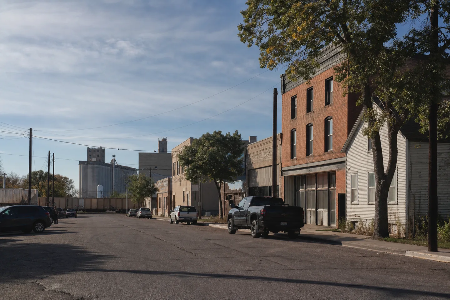 Jamestown, ND cityscape