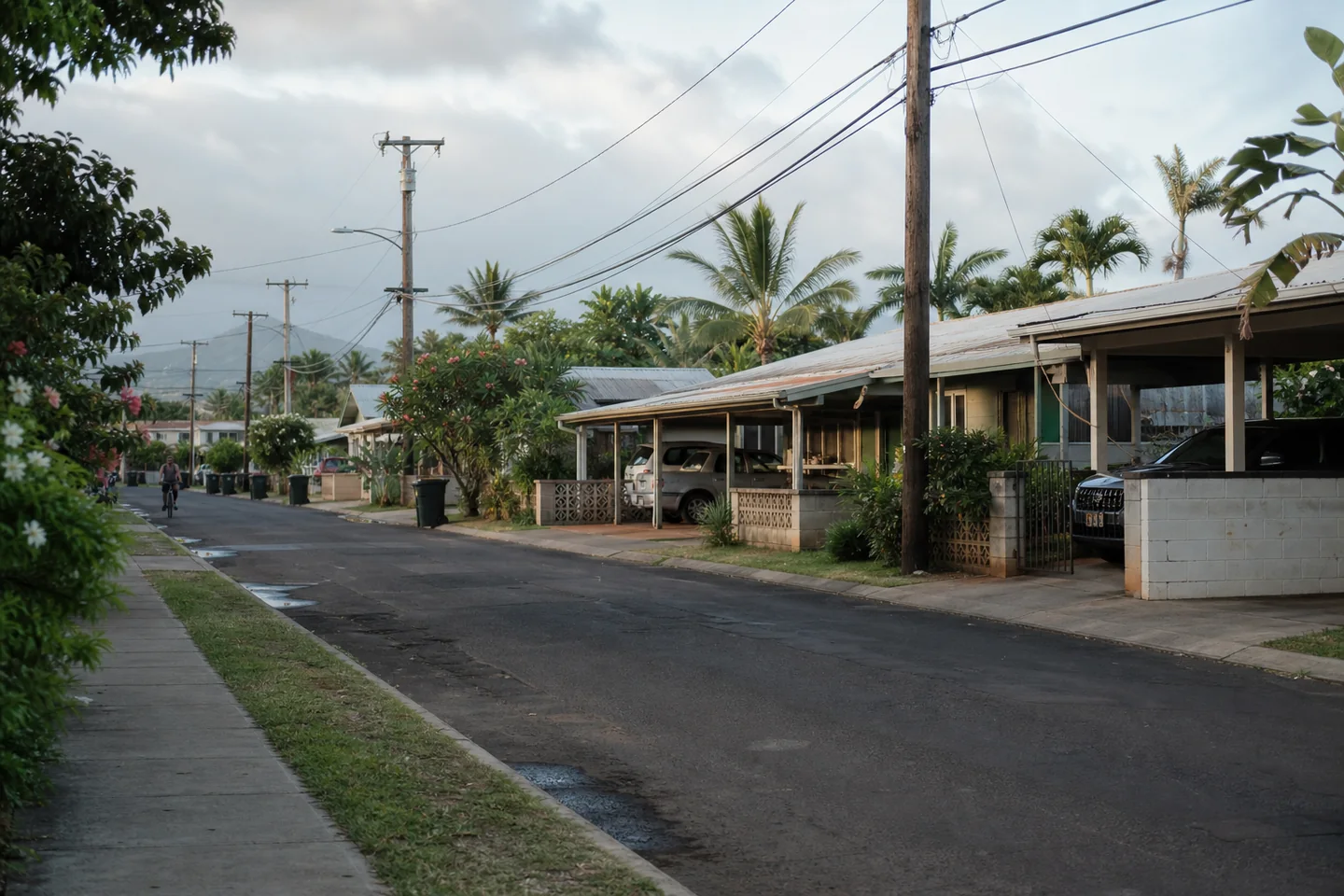 Kahului, HI cityscape