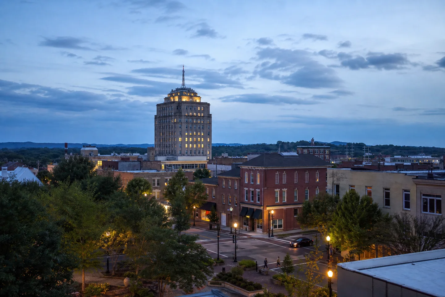 Kingsport, TN cityscape