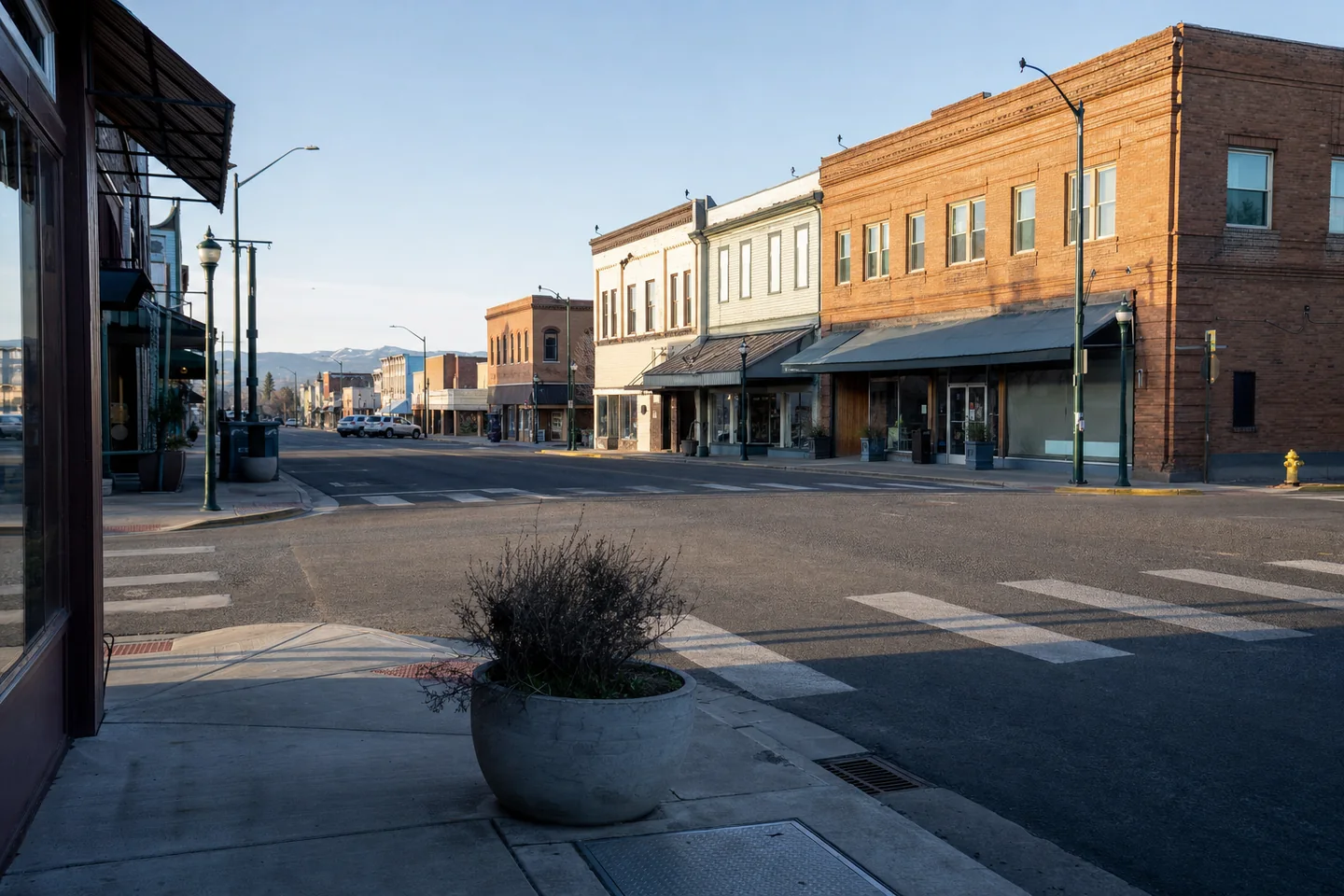 La Grande, OR cityscape