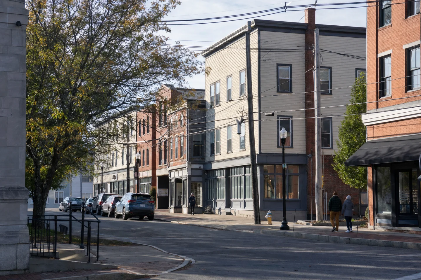 Laconia, NH cityscape