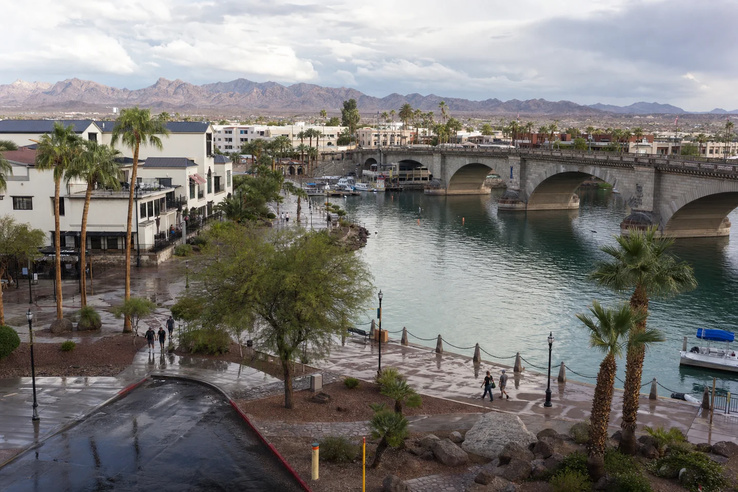 Lake Havasu City, AZ cityscape