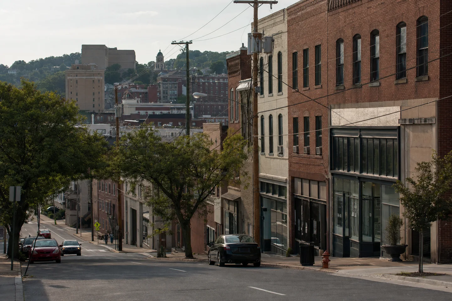 Lynchburg, VA cityscape