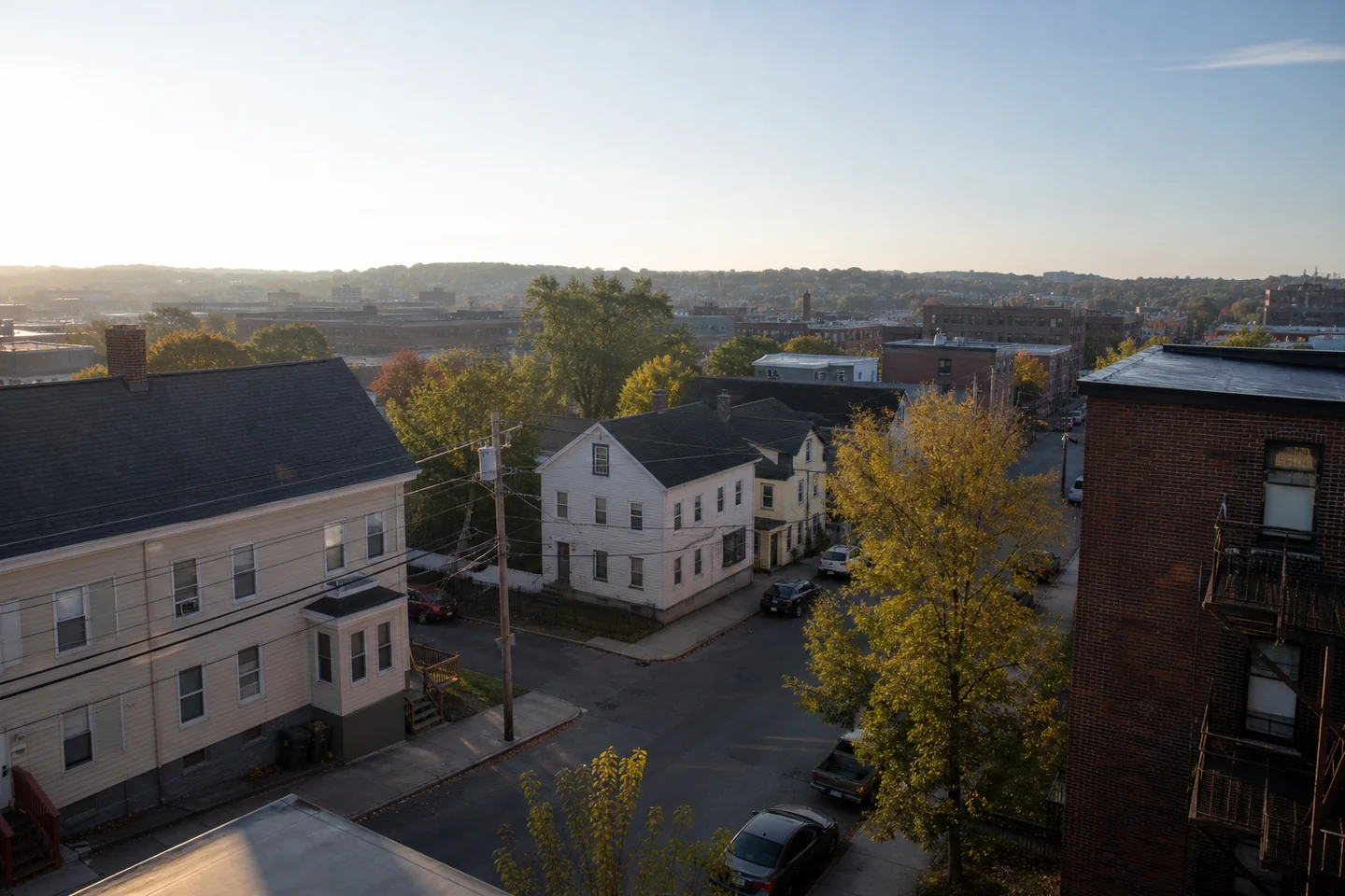 Manchester, NH cityscape
