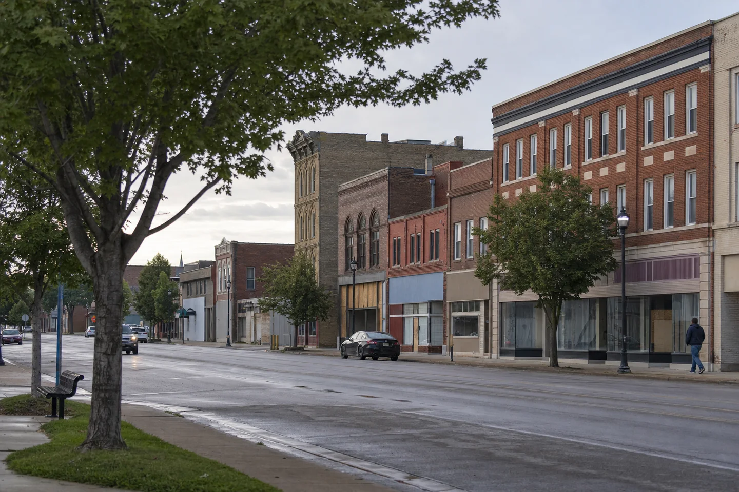 Marshalltown, IA cityscape