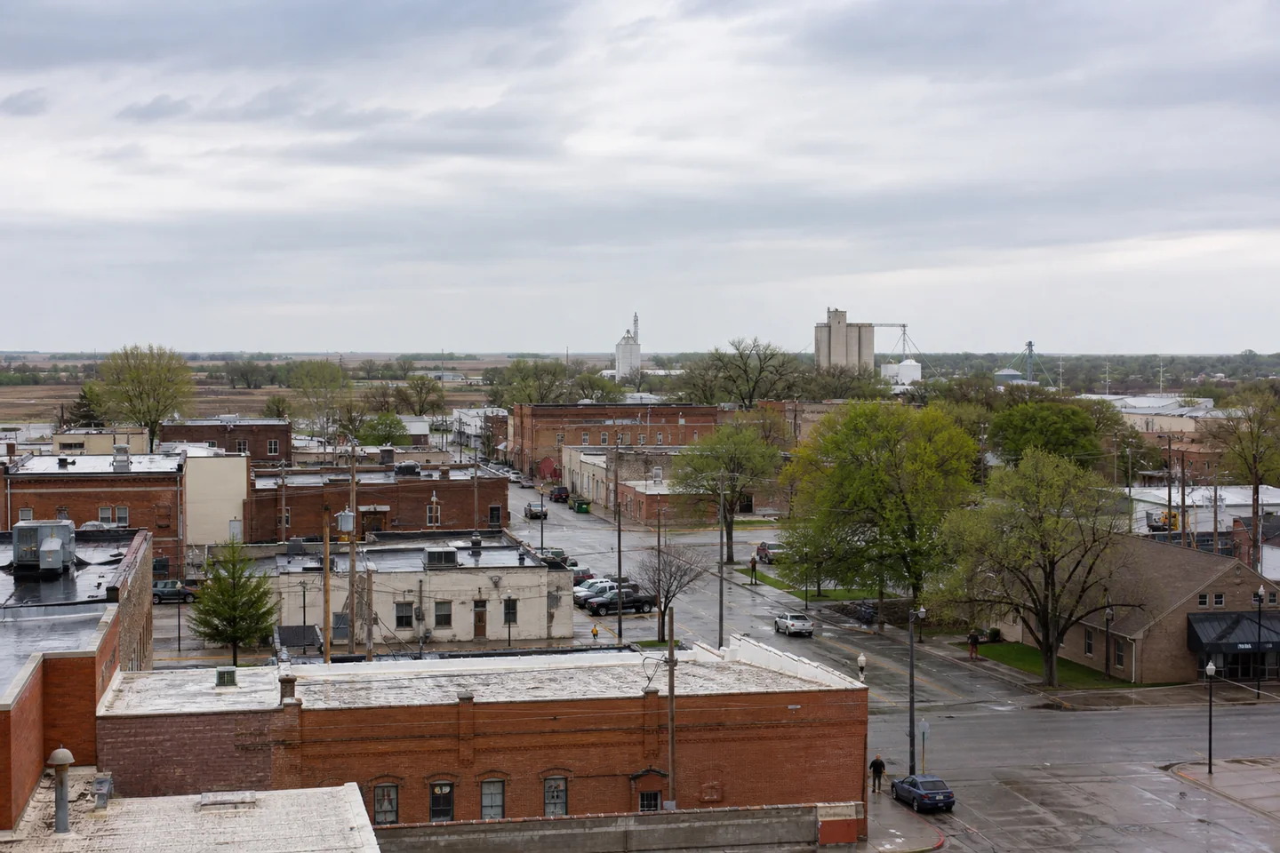 McPherson, KS cityscape