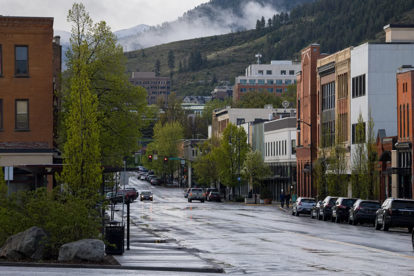 Missoula, MT cityscape