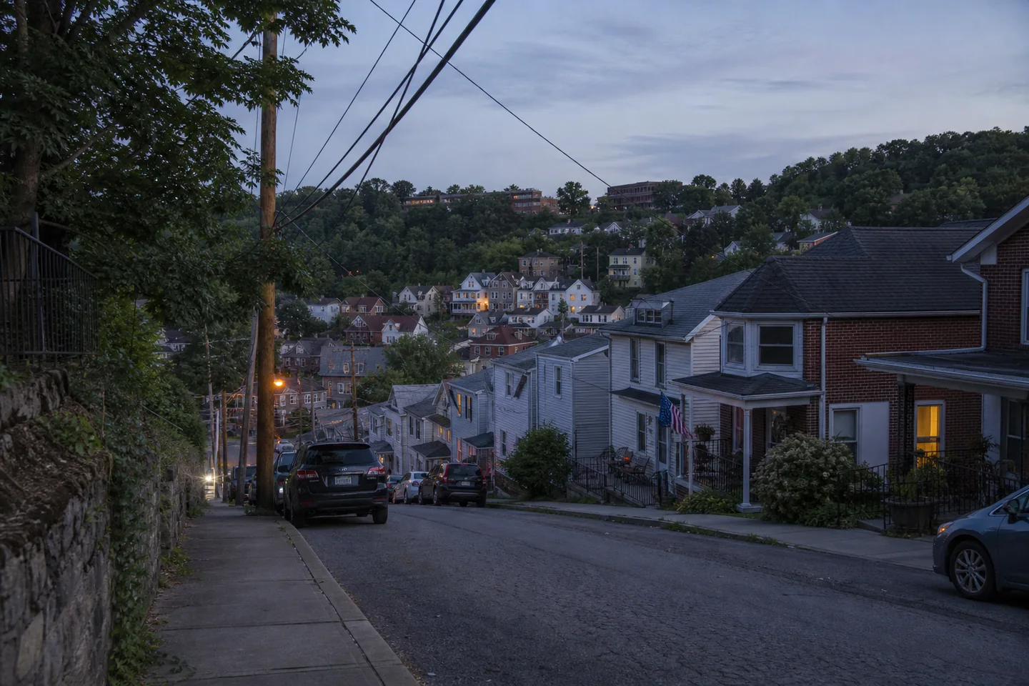 Morgantown, WV cityscape